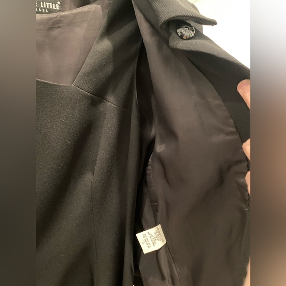 2 piece black dress and jacket by Carol Little size 10 - Picture 14 of 16